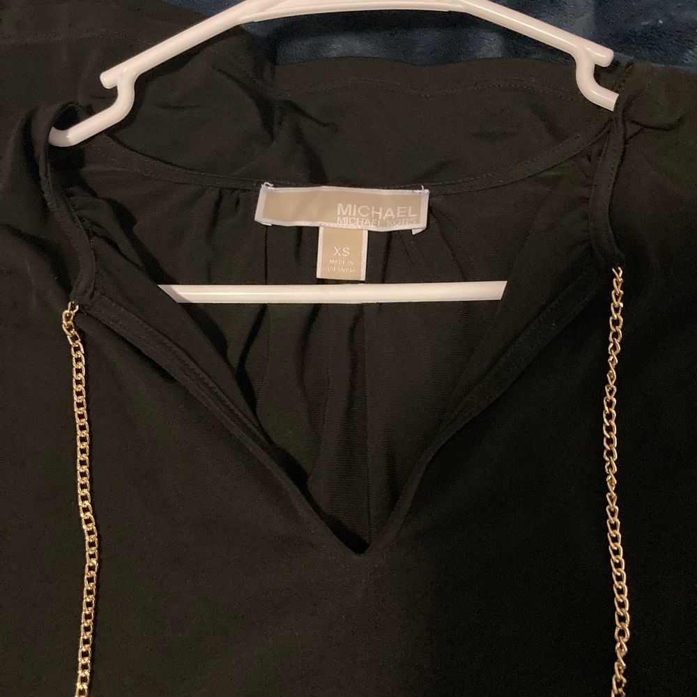 CLOSET CLEAR OUT SALE - Michael Kors black cocktail dress size XS - Picture 2 of 4